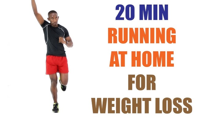 20 Minute Indoor Jogging Exercise to Lose Weight At Home 