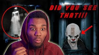 SCARY GHOST CAUGHT ON CAMERA REACTION! | (TERRIFYING) (SCARY VIDEO REACTIONS)