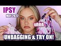 IPSY GLAM BAG & GLAM BAG PLUS | MAY 2022 | try on & honest thoughts!