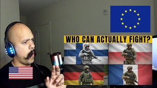 American Reacts to EUROPE'S MOST COMBAT READY ARMY