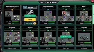 war commander : how to do repair  SF and unites Inside and outside your base