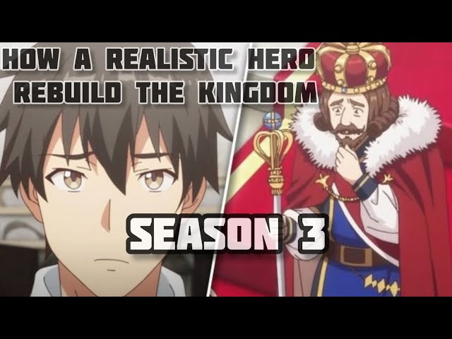 GENJITSU SHUGI YUUSHA 3 TEMPORADA? - How a Realist Hero Rebuilt