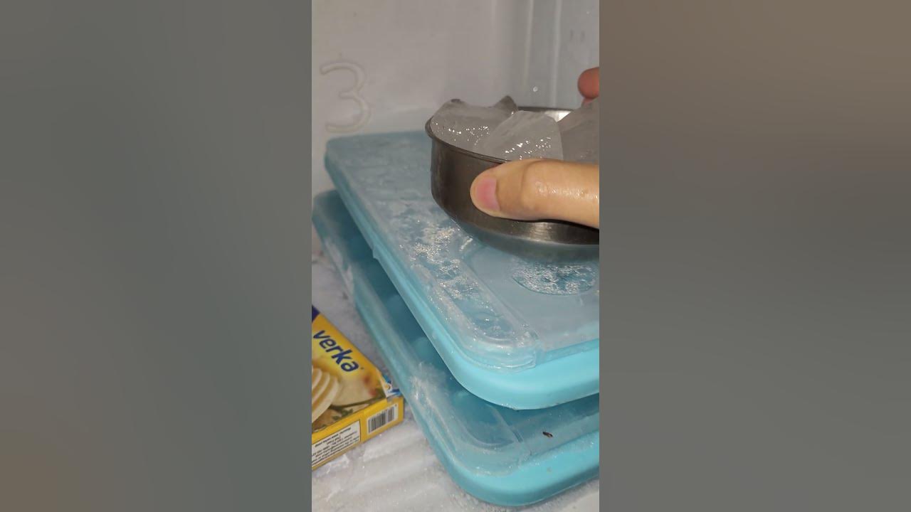 let's keep ice in freezer to make icecream YouTube