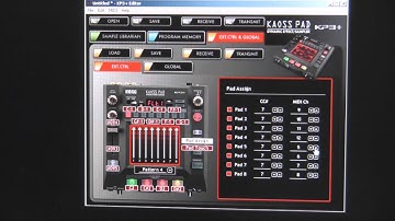 Instructional; How-To: Kaoss Pad MIDI control on MPC 1000 (JJOS128XL)