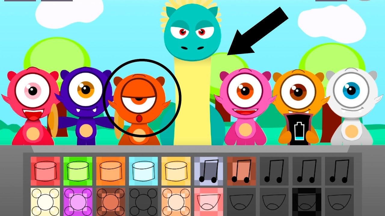 Incredibox Sprunki - Musical Monsters