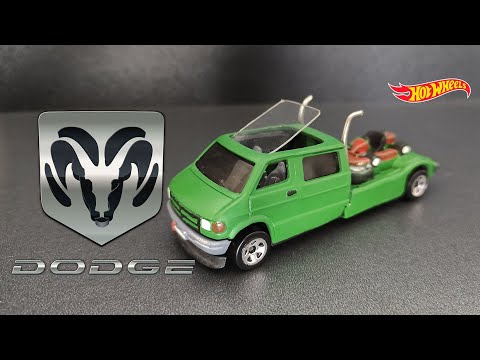 Video Dodge van hot wheels custom - youtube