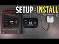 SETUP Menu ISU Options & INSTALL | Honeywell Home X7S X7B X8S X8Q Smart Thermostat (ELITE Pro S1200)