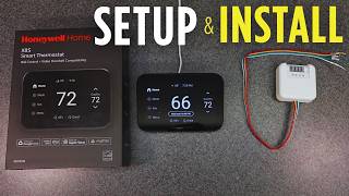 SETUP Menu ISU Options & INSTALL | Honeywell Home X7S X7B X8S X8Q Smart Thermostat (ELITE Pro S1200)