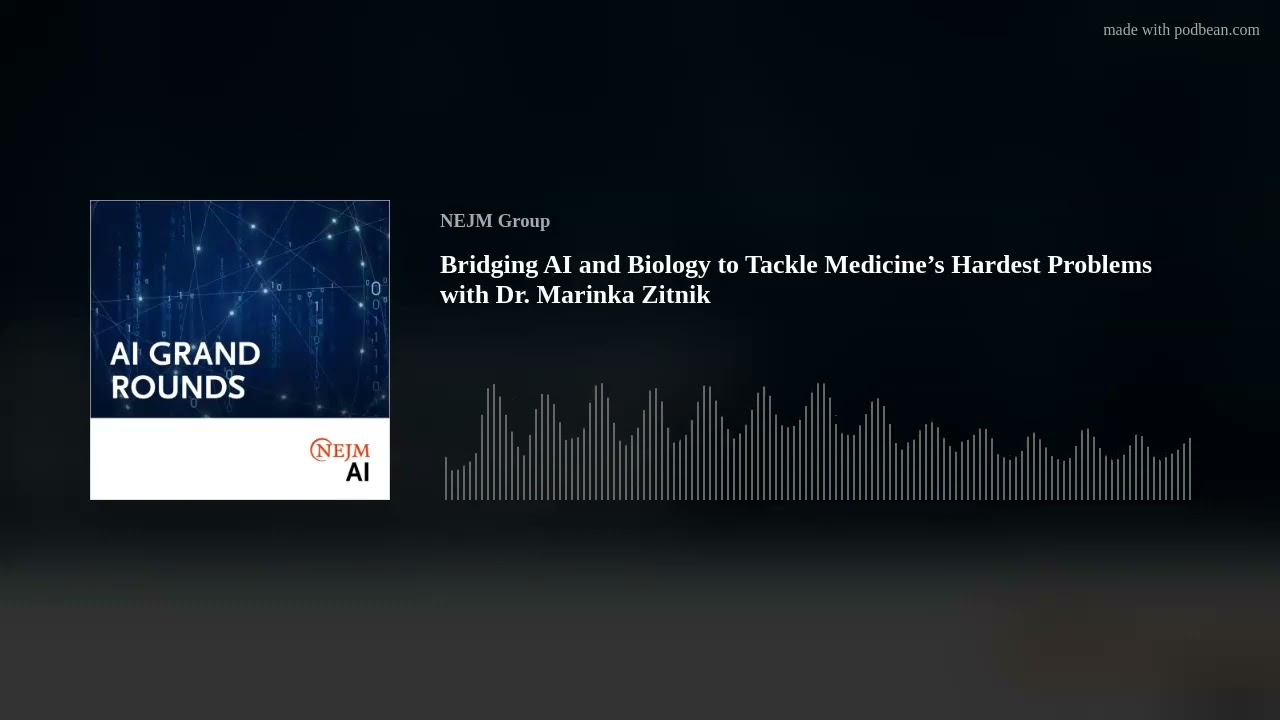 Bridging AI and Biology to Tackle Medicine’s Hardest Problems with Dr. Marinka Zitnik