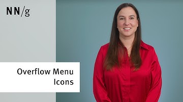 Overflow Menu Icons