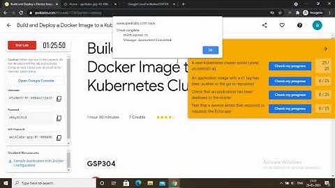 Build and Deploy a Docker Image to a Kubernetes Cluster [GCP034]
