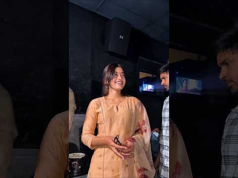 #RashmikaMandanna at Mythri Vimal 70 MM to watch The Girlfriend Movie | #Shorts