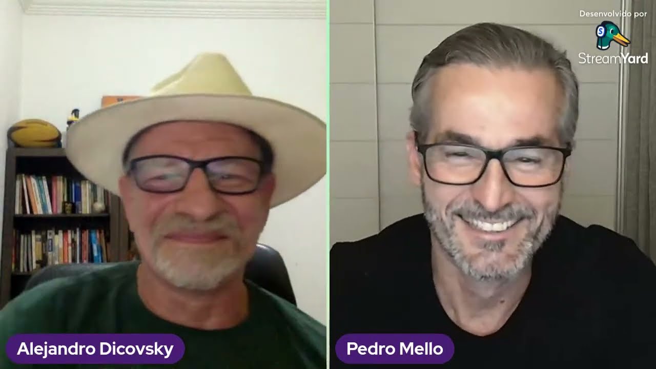 Papo Reto com Pedro Mello, Psicoterapeuta Organizacional. 6/8/24. Com Ale Dicovsky