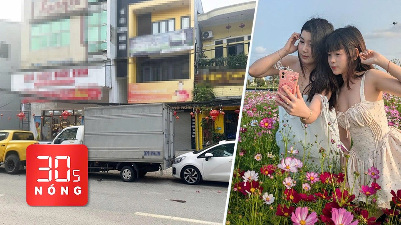 Bản tin 30s Nóng: Vụ đỗ xe chắn cửa hàng, các bên nói gì? Vườn hoa sao nhái hút khách