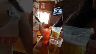 Hooters girls going wild!!!!