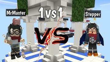 1v1 MrMaster VS @StepperBG in Bed Wars 😀🙂 [blockman go: blocky mods]