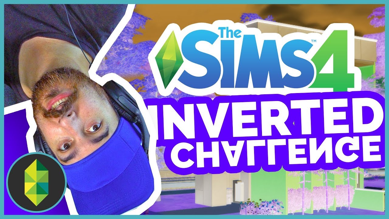 INVERTED Colour Build Challenge! (The Sims 4)