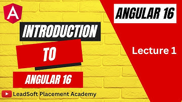 Angular 16 | Introduction to Angular | Why Angular uses #leadsoft #angular16 #webdevelopment