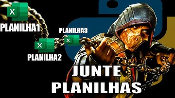 Python e Excel Unindo Planilhas em um Arquivo Único