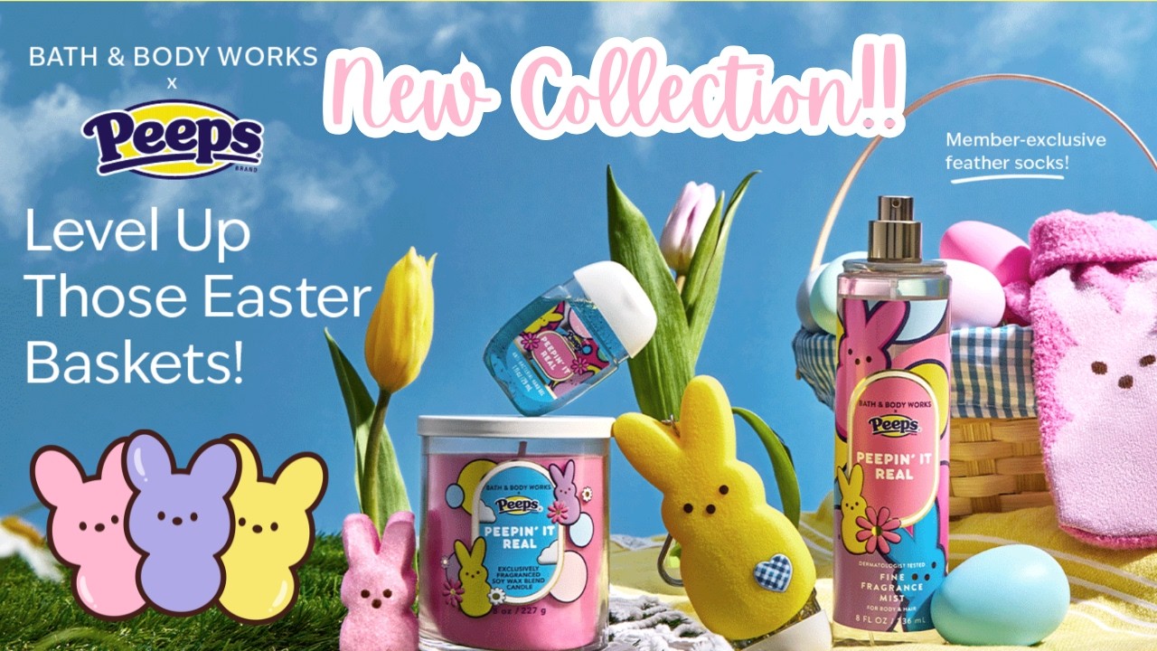 Peeps x Bath and Body Works Collab Early Access! - YouTube