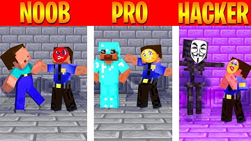 Noob VS Pro VS Hacker Jailbreak Escape
