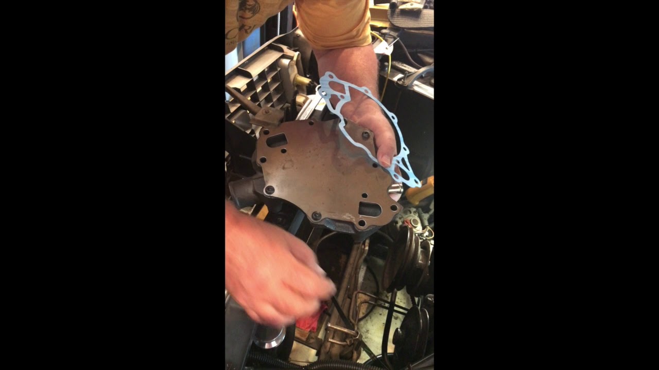 04 Install Water Pump 1973 Mustang 302  HD 720p