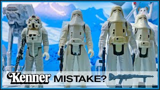 Kenner Mistake? The Imperial Snowtrooper from Empire Strikes Back has wrong blaster Hoth Diorama