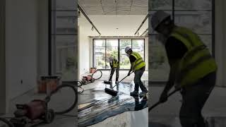 THIS SPLIT FLOOR IS EXOTIC! 😱💚🌴 Luxury Epoxy Transformation