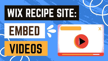 Embedding Recipe Videos or YouTube Shorts in Your Recipe - Wix Recipe Site