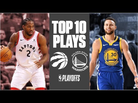 Warriors' and Raptors' Top 10 Plays of the season going into the 2019 NBA Finals | ESPN