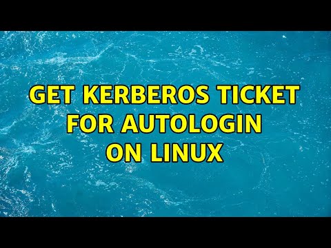 Get kerberos ticket for autologin on Linux