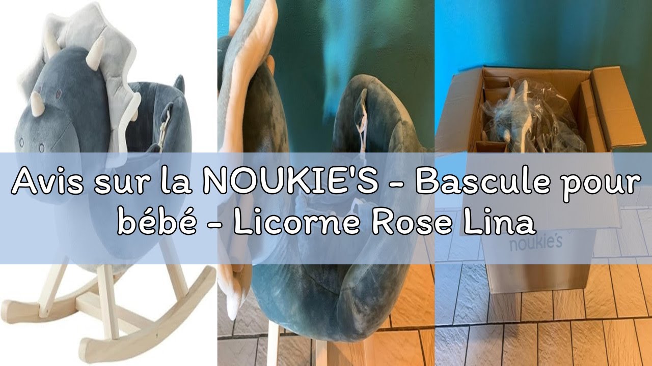 Noukie's Cheval à bascule Fluffy & Orso Rocking Chair Fluffy