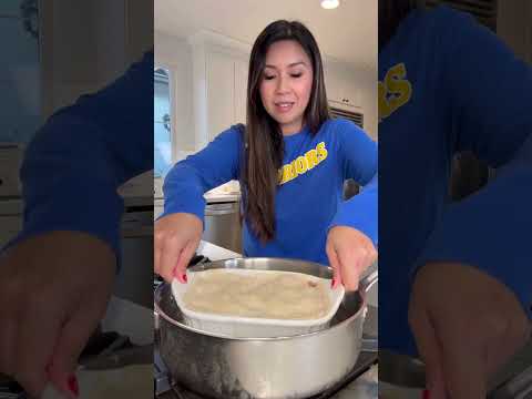 Trying The Viral Dumpling Lasagna | MyHealthyDish