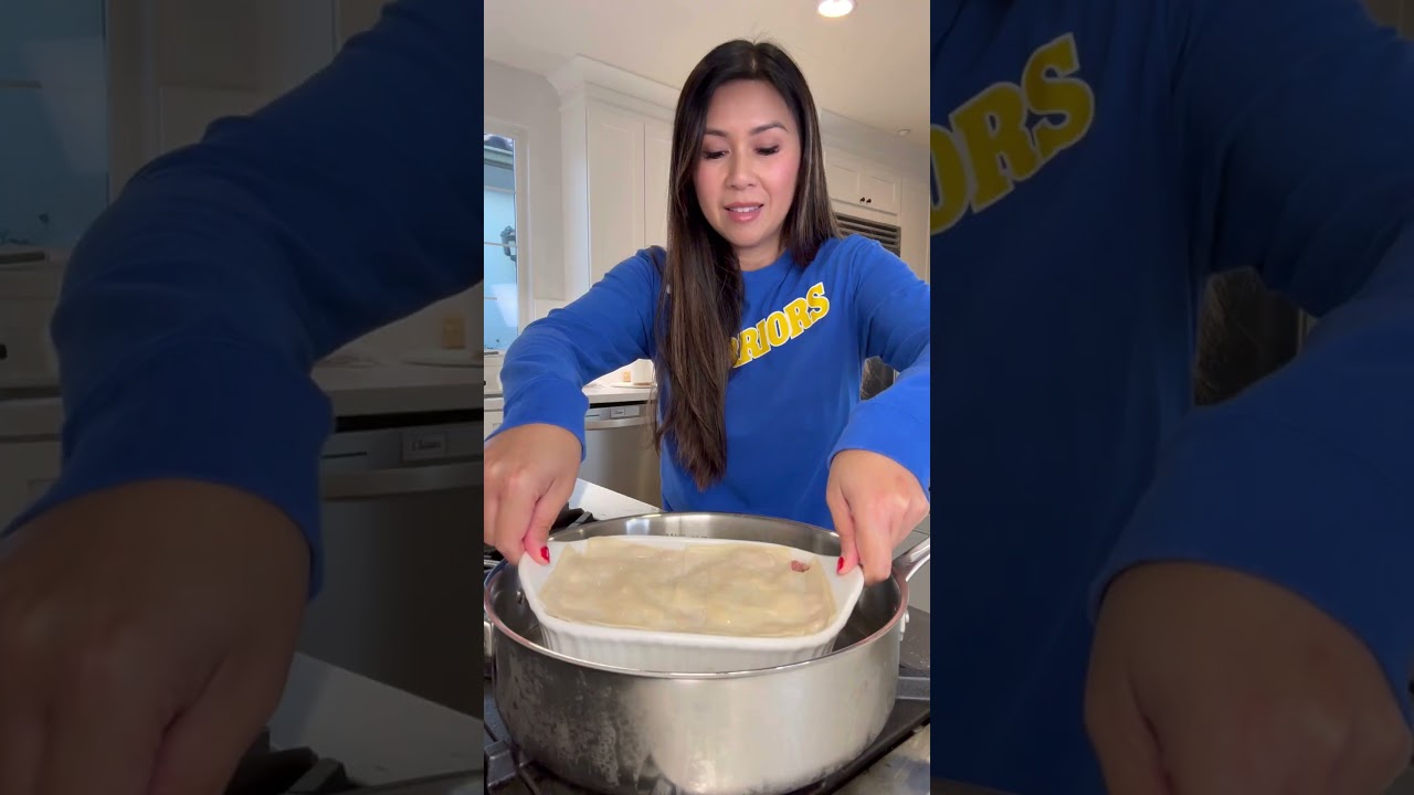 Trying The Viral Dumpling Lasagna | MyHealthyDish