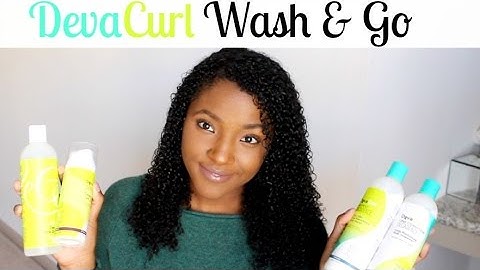 DevaCurl Wash & Go Routine