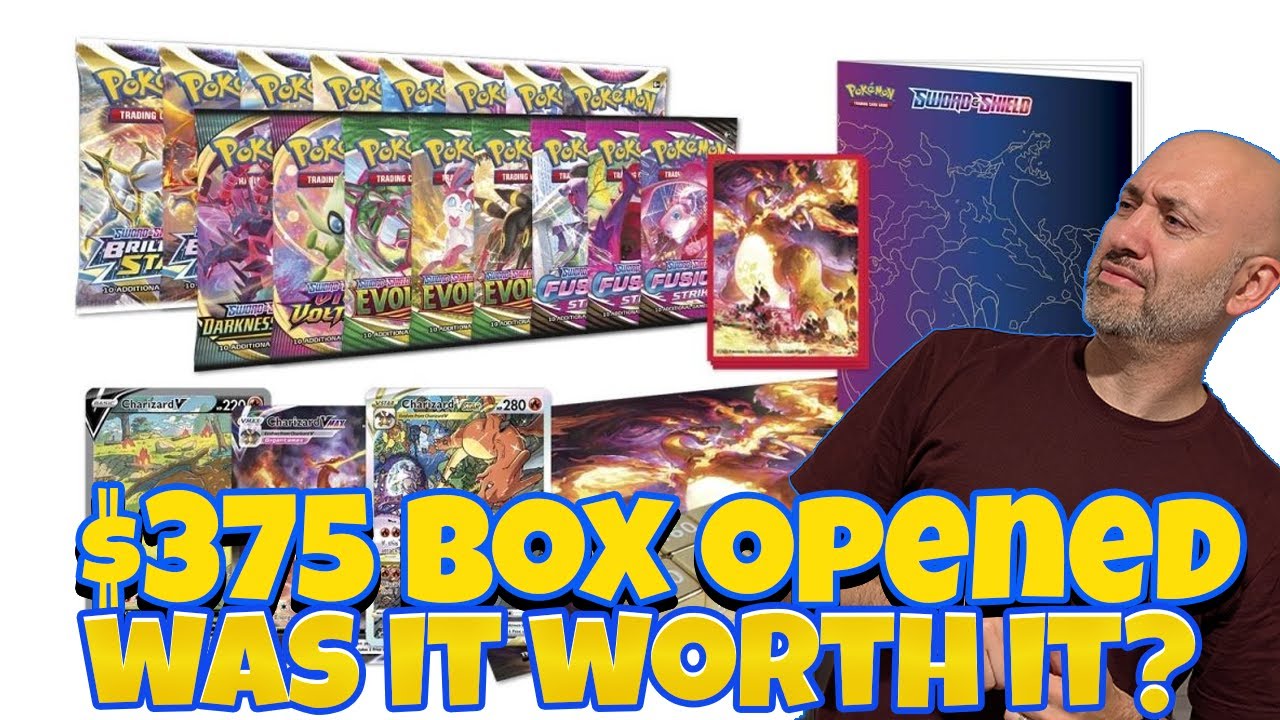 OPENED a $375 Pokémon TCG: Sword & Shield Ultra-Premium Collection—Charizard! Did I lose money?