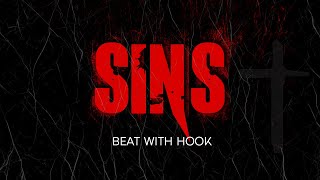 'Sins' (with hook) | Rap Instrumental With Hook - dark piano type beat