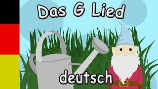 learn letter G in german - German alphabet | Der Buchstabe G - Learn german for kids