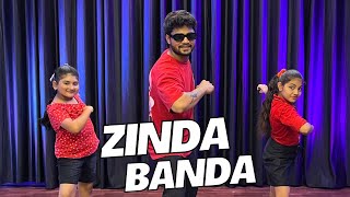 Jawan : Zinda Banda Song |Shah Rukh Khan | Kids Dance | Cover | Sanju Dance Academy