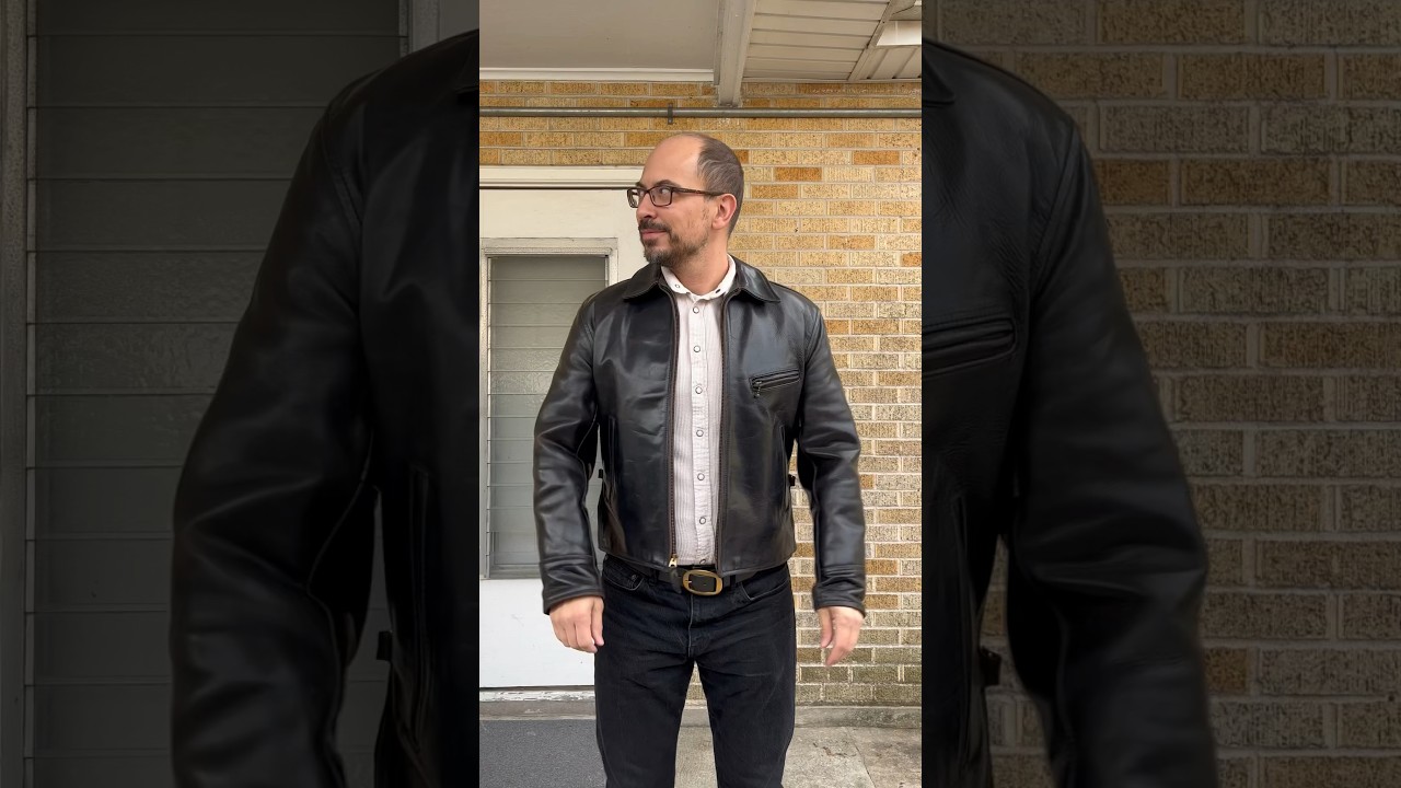 Styling Aero Leathers Heavy Horsehide Jacket