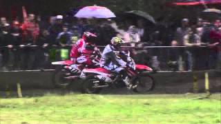 MXGP of Belgium 2013 - Bobryshev Overtake Philippaerts - Motocross