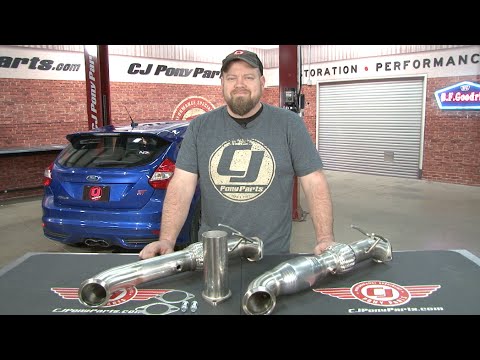 Focus ST Stainless Steel 3" Downpipe 2013-2014 - Focus ST Stainless Steel 3" Downpipe 2013-2014