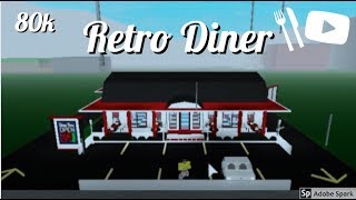 Bloxburg: Retro Diner 80k Tour |Roblox Build|
