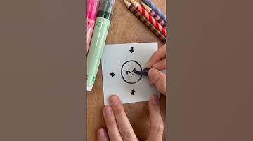 10 seconds artist challenge 🐱 #shorts