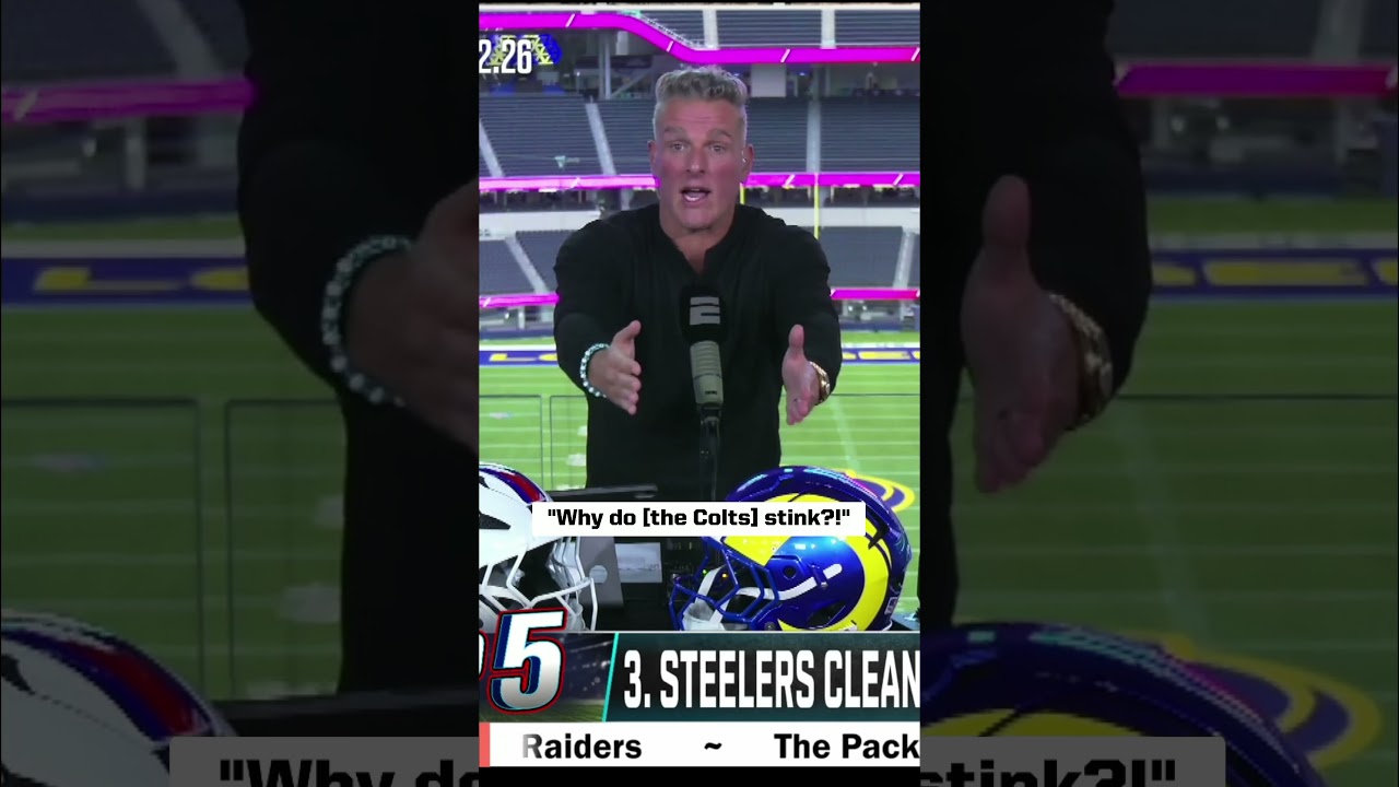 Pat McAfee sounds off on the Colts π