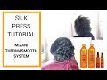 Blow Out Tutorial on Natural Hair | using MIZANI THERMASMOOTH SYSTEM | NATURALEE DRIVEN