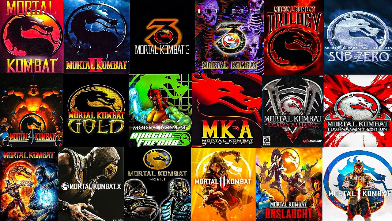 The Evolution of MORTAL KOMBAT Games (1992-2023)
