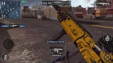 Modern Combat 5. Road to Max Rank Gameplay. #3# *Disconnected from server*