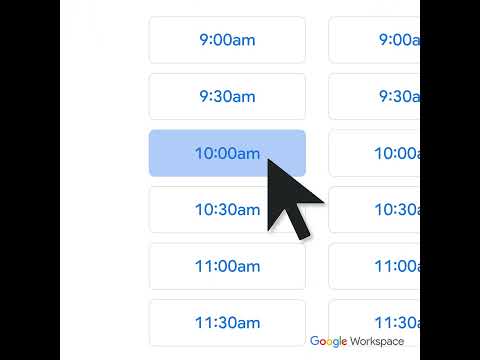 Google Workspace | Appointment Scheduling S - Google Workspace | Appointment Scheduling S