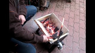 How to make a forge, easy, quick and cheap.